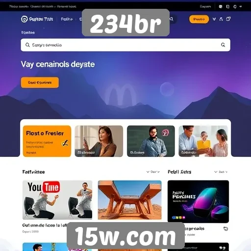 Mudanças na interface do site 234br atraem novos usuários